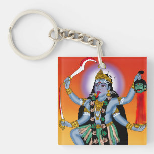 Goddelijke Kali-sleutelhanger Sleutelhanger