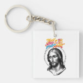 Goddelijke leiding: Vertrouwen in de Heer Sleutelhanger (Voorkant)