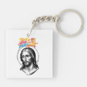 Goddelijke leiding: Vertrouwen in de Heer Sleutelhanger (Achterkant)