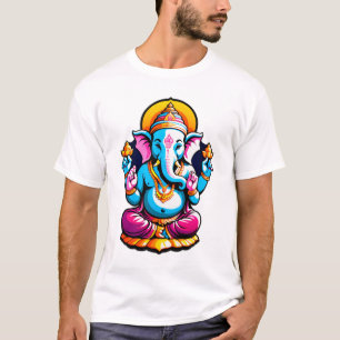 Goddelijke levendigheid - Lord Ganesha T-shirt