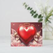 Goddelijke Liefde  Feestdagenkaart (Staand voorkant)