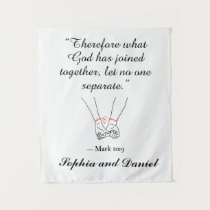 Goddelijke Liefde: Trouwtapijt Wandkleed