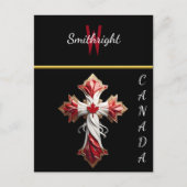 Goddelijke omhelzing briefkaart (Voorkant)