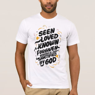 Goddelijke Omhelzing: Een boodschap van geloof en T-shirt