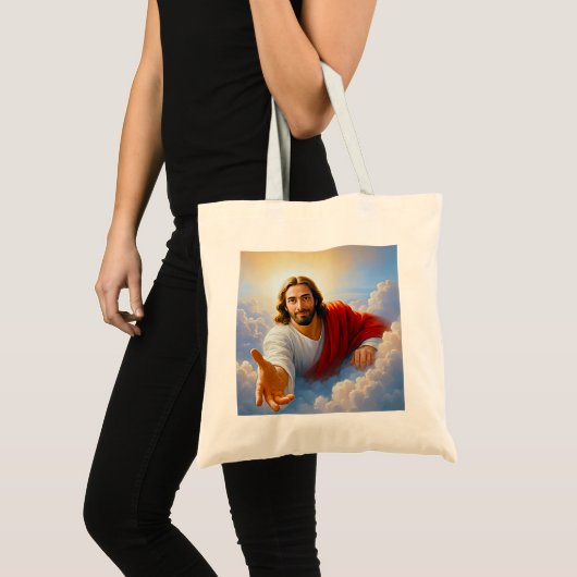 Goddelijke omhelzing tote bag (Voorkant (product))