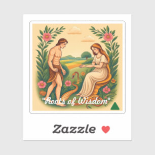 Goddelijke verborgen schoonheid sticker