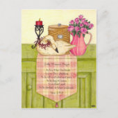 Goddelijke Vrouw Gebed Inspirerend Briefkaart (Voorkant)