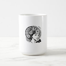 Goddelijke Vrouwelijke Mandala Art Floral Crystal 