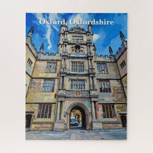 Goddelijkheid in steen - Bodleian Library, Oxford Legpuzzel
