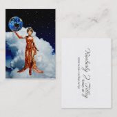 Goddes van Universe Mini Print Visitekaartje (Voorkant / Achterkant)