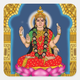 Goddess Bhairavi Stickers