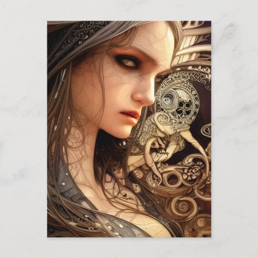 Goddess Briefkaart (Voorkant)