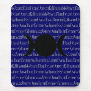 Goddess Chant (donkerblauw) Muismat