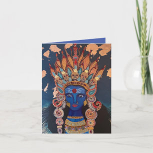 Goddess Durga Card Kaart