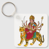 Goddess Durga Keychain (Voorkant)