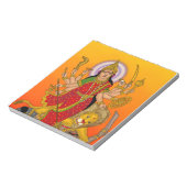 Goddess Durga Notepad Notitieblok (Gedraaid)