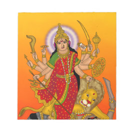 Goddess Durga Notepad Notitieblok