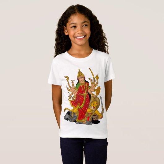 Goddess Durga T-Shirt (Devant entier)