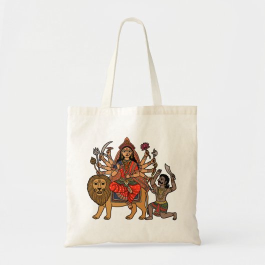 Goddess Durga Tote Bag (Voorkant)