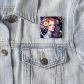 Goddess Fantasy Art Button (In situ)