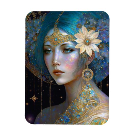 Goddess Fantasy Art Magnet Magneet (Verticaal)