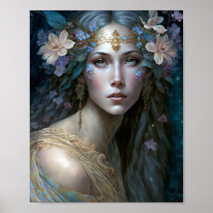 Goddess Fantasy Art Poster