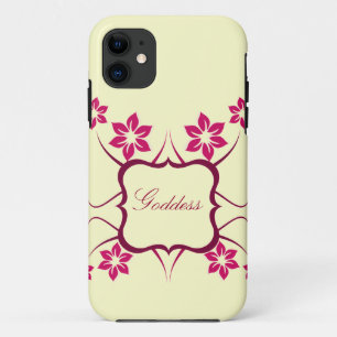 Goddess Floral CM iPhone 5 BT ID Hoesje, Roze 11 Hoesje
