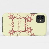 Goddess Floral iPhone 5 BT Hoesje, Red Case-Mate iPhone Case (Achterkant (horizontaal))