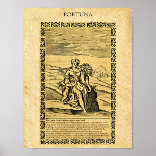 GODDESS FORTUNA POSTER