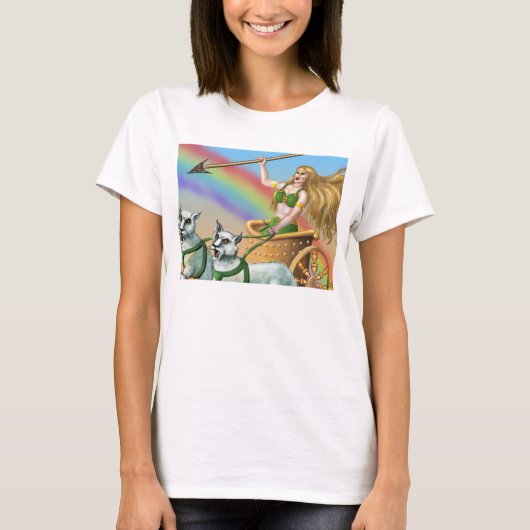 Goddess Freya t shirt (Voorkant)