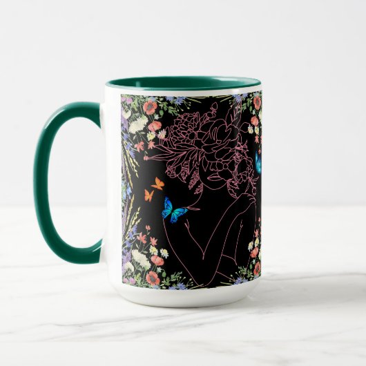 Goddess Garden Café Mug (Gauche)