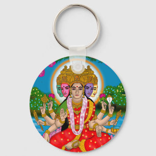Goddess Gayatri Sleutelhanger