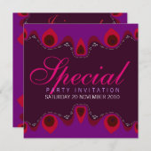Goddess Inner Flame Special Invitations Kaart (Voorkant / Achterkant)