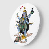 Goddess Kali Clock Grote Klok (Hoek)