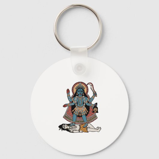 Goddess Kali Sleutelhanger (Voorkant)