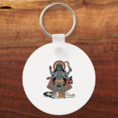 Goddess Kali Sleutelhanger (Achterkant)