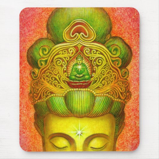 Goddess Kuan Yin's Crown Muismat (Voorkant)