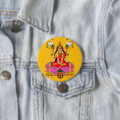 Goddess Lakshmi Button (In situ)