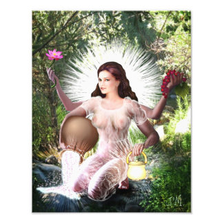 Goddess Lakshmi fotoprint Foto Afdruk