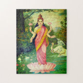 Goddess Lakshmi Legpuzzel (Verticaal)