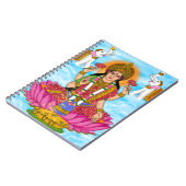 Goddess Lakshmi Notebook Notitieboek (Linkerzijde)