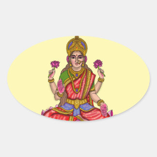 Goddess Lakshmi Sticker