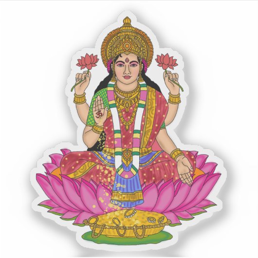 Goddess Lakshmi Sticker Pack (Devant)