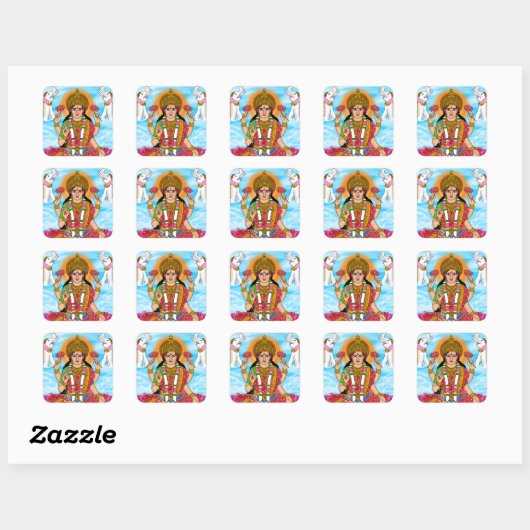 Goddess Lakshmi Sticker Pack  (Feuille)