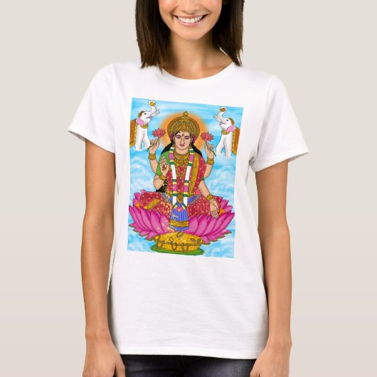 Goddess Lakshmi T-Shirt (Devant)