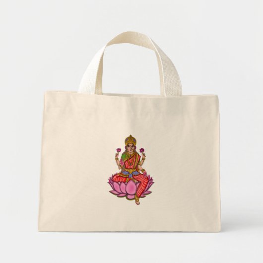 Goddess Lakshmi Tote Bag (Devant)