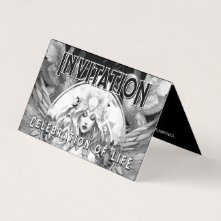 Goddess Life Celebration Anniversaire Invitation