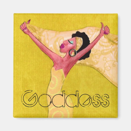 Goddess magnet magneet (Voorkant)