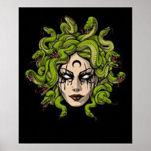 Goddess Medusa Poster