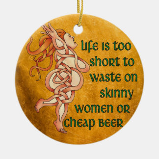 Goddess Motto Keramisch Ornament